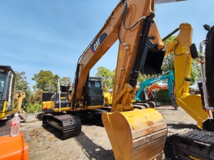 Pelle sur chenilles Caterpillar 320D2 d'occasion à vente chaude aux États-Unis, composants de base, y compris le moteur - Product Image 1