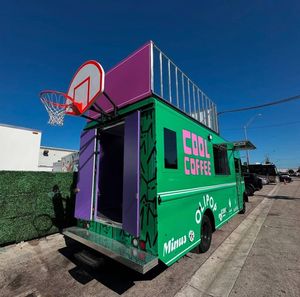 Camión de comida móvil 8,5x14, remolque de aluminio y acero inoxidable, maquinaria equipada para comida rápida, donut, aperitivos, patatas fritas, dulces de perrito caliente - Product Image 3