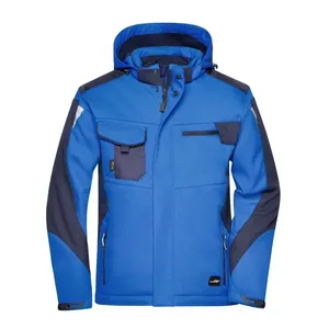 Chaqueta Softshell de Trabajo Personalizada para Artesanos, Equipo de Seguridad y Supervivencia Resistente - Product Image 4