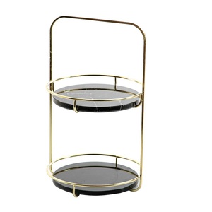 Nuevo y Elegante Soporte Redondo para Pastel de Madera con Acabado Personalizado, Plato para Decoración de Mesa en Bodas y Fiestas - Product Image 2