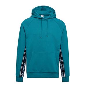 Sudaderas con capucha de mezcla de poliéster y algodón deportivas personalizadas para hombre, sudaderas con capucha de bolsillo con cremallera lateral clásica de peso pesado polar OEM - Product Image 4