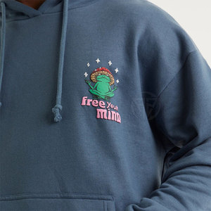 Prix de gros d'usine 2025 Sweat-shirts d'hiver pour hommes Logo personnalisé Tissu polaire écologique Couleur et design personnalisables - Product Image 6