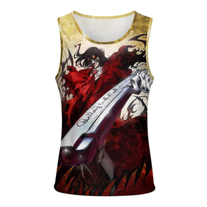 Sublimación completa 100% poliéster camisetas sin mangas diseño de logotipo personalizado deportes Fitness hombres mujeres sin mangas gimnasio camisetas - Product Image 2