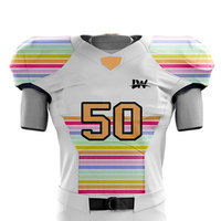 Fabricant d'usine Uniforme de football américain Uniforme de football américain personnalisé Dernier design Uniforme de football américain