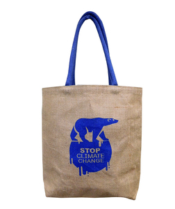 Cottage Sacs fourre-tout en jute pour femmes Sac de transport d'épicerie sérigraphié Solution d'achat rentable par le fabricant - Product Image 2