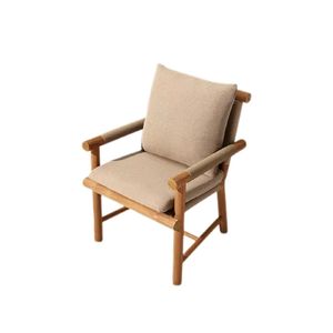 Zentara The Mocoto Solid Teak Outdoor Garden Chair Luxury Patio <b>Dining</b> <b>Armchair</b> Weather Resistant Wooden Furniture Set Premium - Product Image 4