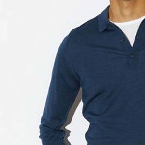 Camiseta Informal de Calle para Hombre, Transpirable, de Fibra de Bambú, con Dos Botones, Estampado Personalizado, Tejido Jersey - Product Image 4