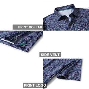 Polos informales de alta calidad OEM a precio de fábrica para hombre, Polo bordado transpirable de secado rápido a granel para Polo personalizado - Product Image 4