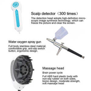 5 en 1 analyseur de soins du cuir chevelu des cheveux repousse <span class=keywords><strong>Massage</strong></span> croissance elctrothérapie pour la croissance des cheveux analyse électrique enlèvement de la Machine - Product Image 4