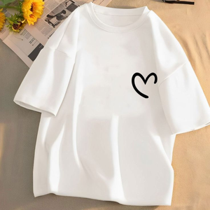 OEM Wholesale 100% Organic Cotton 220g T-<b>shirt</b> Premium Eco-Friendly <b>Tees</b> Logo Hole Quick Dry Comfortable Breathable Regular Fit - Product Image 6