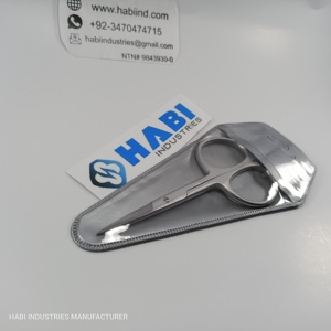 กรรไกรตัดหนังแบบใบมีดโค้งอเนกประสงค์อุปกรณ์ตัดหนังกำพร้าจากสเตนเลสผู้ผลิต - Product Image 6