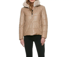 2024 Winter Solid <b>Women</b> <b>Crop</b> <b>Puffer</b> Down Bomber Leather <b>Jacket</b> New Breathable Fabric <b>Jacket</b> Trending Fashion - Product Image 6