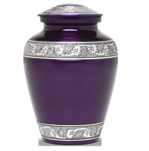 Vente en gros d'urnes de crémation en Aluminium à prix raisonnable avec couleur noire, vente à chaud d'urnes funérailles en métal - Product Image 1