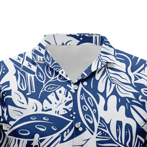 Chemise Hawaïenne pour Homme en Tissu Viscose Respirant et Doux pour la Peau, Chemise Hawaïenne pour Homme en Tissu Mélange de Coton Premium - Product Image 4