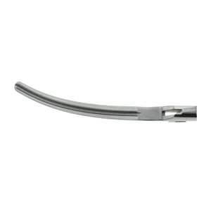 Instrumento de abrazadera quirúrgica Vascular Manual KOUNAIN de 165mm, pinzas hemostáticas de acero inoxidable para atrauma curvo DeBakey-Pean - Product Image 5
