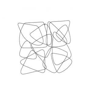 Contemporary Abstract <b>Wired</b> <b>Wall</b> Hanging Modern Gold Metal Handicraft Stylish Round Design by WB INC India - Product Image 3