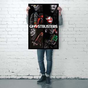 Póster de las Chicas de Ghostbusters 3 para Decoración, Técnicas de Impresión Digital - Product Image 3