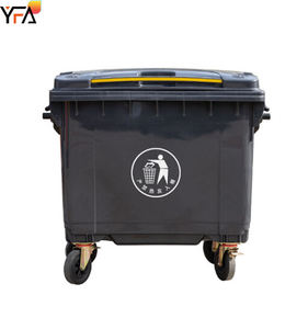 <span class=keywords><strong>Cubo</strong></span> de <span class=keywords><strong>basura</strong></span> de 660L/1100L, <span class=keywords><strong>Cubo</strong></span> de <span class=keywords><strong>basura</strong></span> de plástico para exteriores, cubos de <span class=keywords><strong>basura</strong></span> grandes, cubos de <span class=keywords><strong>basura</strong></span> con pedal - Product Image 4