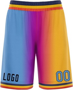 Shorts de baseball en maille de style professionnel, coupe sportive droite. Maille respirante 100% polyester pour l'entraînement, les matchs et les séances d'entraînement - Product Image 1