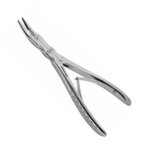 Medic Instrument Chirurgical Beyer Os Rongeurs 2mm 15cm Double Action Courbé Allemand En Acier Inoxydable Manuel CE Certifié Forceps - Product Image 1