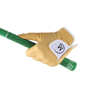 Colorido Negro Blanco Rosa Gris Púrpura Malla transpirable Piel de oveja Piel de cabra Cabretta Guantes de golf de cuero - Product Image 5