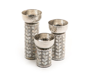 Gadgets de cocina de lujo para Hotel, hogar, restaurante, Base de resina de nácar, cuenco para servir de acero inoxidable o vajilla/cuenco para sopa - Product Image 1