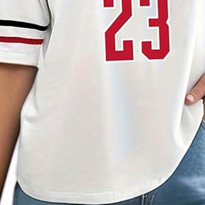 Maillot de football américain grande taille surdimensionné le plus vendu, 100 % polyester, personnalisable, vente en gros - Product Image 5