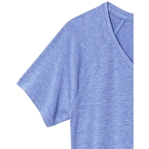 Camiseta de Verano Esencial para Mujer, Holgada, de Algodón, Cuello Redondo, Manga Corta, Simple, Lisa, Informal, Suave y Transpirable - Product Image 3