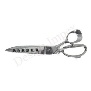 กรรไกรตัดอลูมิเนียมหล่อแบบพกพาสำหรับช่างตัดผมของขวัญตกแต่งโลโก้ - Product Image 4