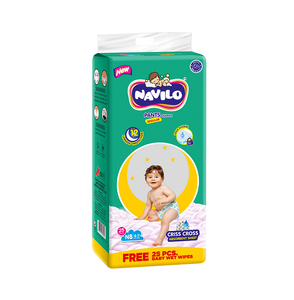 Couche pour bébé Navilo, petite taille, douce, confortable, haute absorption, fiable, utilisation quotidienne, soins pour nouveau-nés et nourrissons - Product Image 4