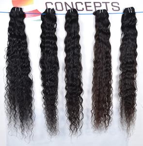 Venta al por mayor de extensiones de cabello indio virgen crudo sin procesar de doble trama paquetes de rizos afro rizados profundos máquina de ondas naturales-proveedor - Product Image 2