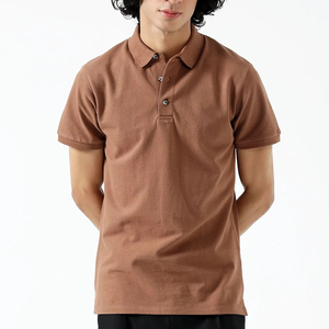 เสื้อเชิ้ตผู้ชาย แขนสั้น ผ้าถักเนื้อ PK 100% ผ้าฝ้าย สวมใส่สบาย ระบายอากาศได้ดี เนื้อผ้าเรียบลื่น - Product Image 1