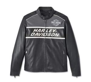 Chaqueta de cuero de fábrica para hombre de Harley Davidson - Product Image 1
