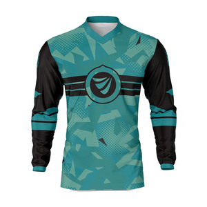 เสื้อเจอร์ซีย์สำหรับแข่งรถเสื้อระบายอากาศได้ดีเสื้อผ้าสำหรับแข่งแบบปรับแต่งได้ - Product Image 1