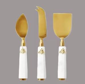 Juego de Utensilios para Queso en Oro Rosa, Cuchillo para Queso, Juego de Herramientas de Cocina - Product Image 5