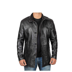 Meilleur prix de gros de plein air Veste en cuir pour hommes à séchage rapide/Nouveau design de veste en cuir pour hommes - Product Image 4