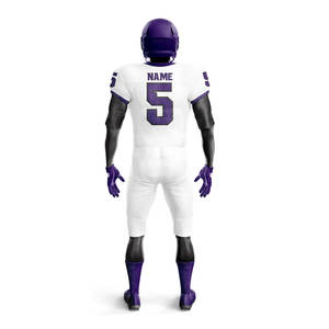 Custom Color American Football Uniform Good Quality American Football Uniform Wholesale Unique Quality Customized Football - Product Image 3