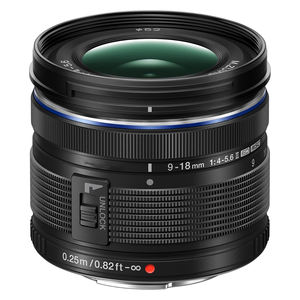 Lente de Zoom Ultra Gran Angular de 9-18 mm F/4-5.6 para Micro Cuatro Tercios, Hecho en Japón - Product Image 1