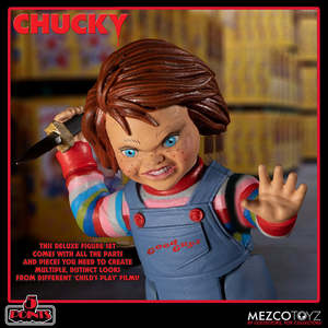 Chucky 5 Points Deluxe Action Figures Set Good Quality Plastic Cartoon <b>Toy</b> OEM Custom Design Characters Model Decorative <b>Box</b> - Product Image 5