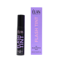 ELAN Professional Line FLASH TINT 12 Black Truffle Sans Oxydant Prêt à l'emploi 10ml Crème Sourcils (Noir)