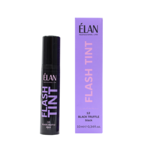 ELAN Professional Line FLASH TINT 12 Negro Trufa Sin Oxidante Listo para Usar 10ml Crema para Cejas (Negro) - Product Image 1