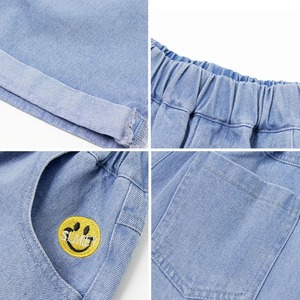 Pantalones vaqueros cortos de verano, pantalones vaqueros cortos para niñas, diseño de ropa, pantalones vaqueros para niños, pantalones cortos informales de verano de talla grande, pantalones cortos de Fitness - Product Image 4