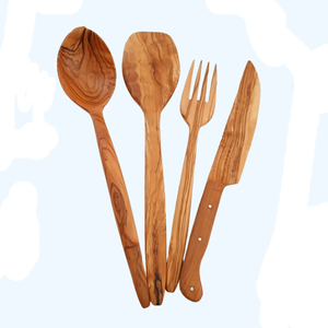 Juego de vajilla de Protección Ambiental, juego de cubiertos de madera, accesorios de cocina de exportador indio para uso en cenas de bodas y hoteles - Product Image 3