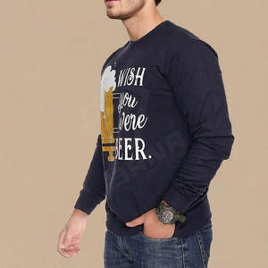 Sweatshirts d'hiver pour hommes Sweat-shirt en coton mélangé respirant doublé de haute qualité, écologique et personnalisable - Product Image 2
