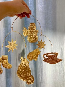 Decoración del hogar Adornos navideños Campana grande Campanas artesanales de metal para envolver regalos Decoración del hogar - Product Image 4