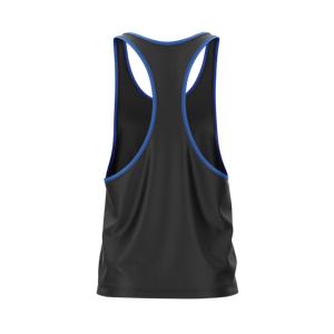 2024 nueva edición hombres logotipo personalizado gimnasio camiseta sin mangas Casual poliéster sin mangas entrenamiento Fitness gimnasio deporte músculo Top - Product Image 2