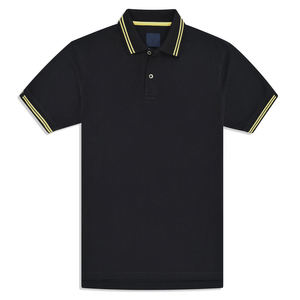 Polo de golf décontracté en polyester respirant pour homme, tricot à séchage rapide, manches courtes, logo personnalisé, sublimation, uni grande taille pour le travail - Product Image 1