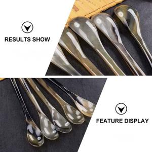 Cuchara de Cuerno de Búfalo Natural, Hecha a Mano y Pulida, Perfecta para Servir Especias, Condimentos o como Decoración de Mesa, Alta Calidad - Product Image 2