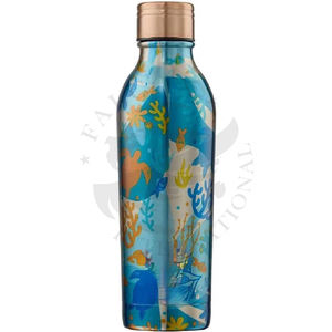Botella de Agua de Cobre Hecha a Mano con Tapa, Apta para Agua Hirviendo - Product Image 4
