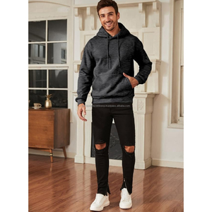 Sudadera con Capucha de Forro Polar Grueso de 420g Personalizada, Sudadera Holgada con Hombros Caídos y Forro Extra de Forro Polar para Hombre y Mujer, para Invierno - Product Image 6